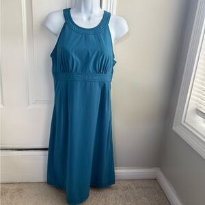 Teal Sleeveless Women's Dress